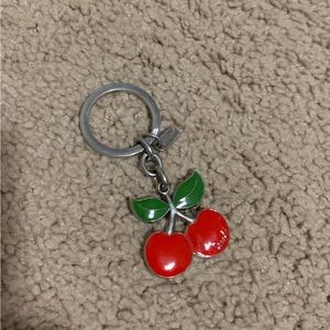 Coach Cherry Keychain
